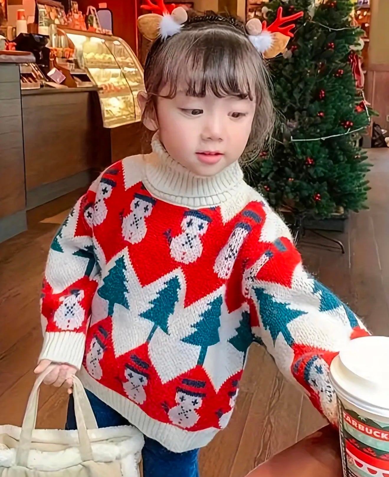Suéter Navidad Muñeco Nieve para Niños
