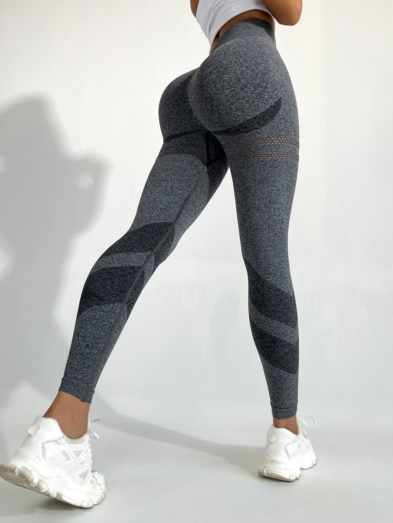 Leggings deportivos inconsútil control de barriga