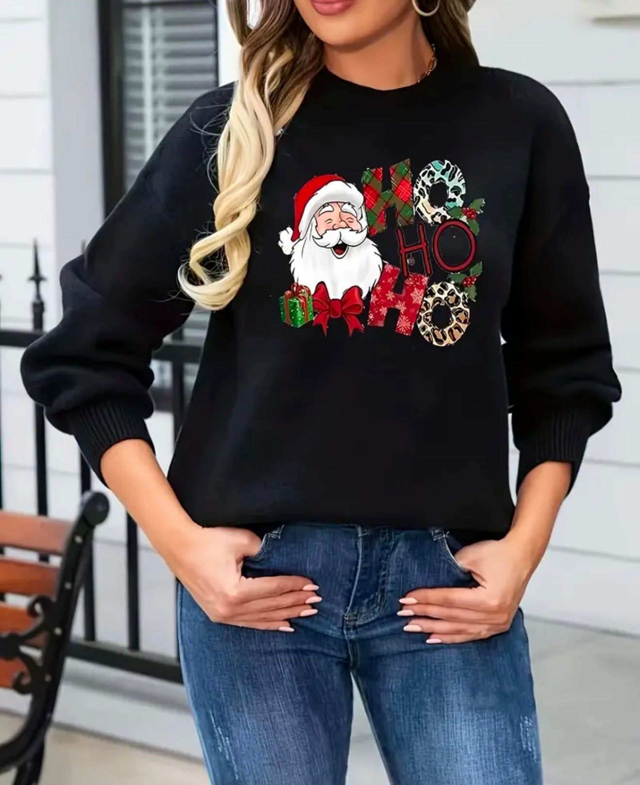 Sudadera de Navidad de Santa para Mujeres