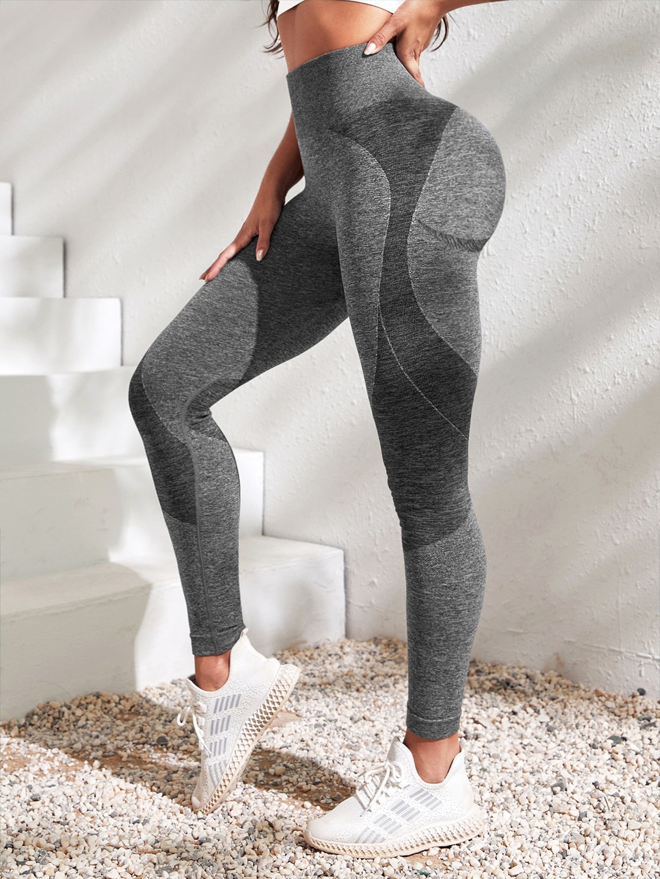Leggings deportivos de cintura ancha