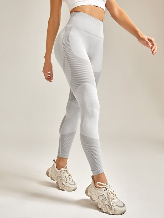Leggings deportivos inconsútil de cintura ancha